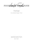 Madrigal (1975) -Ecco moriro dunque, Text aus dem 4. Buch der Madrigale des Gesualdo di Venosa (ital