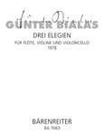 drei Elegien (1978)