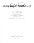 Die Nachtigall fur 2 Soprane, Mezzosopran und 3 Klarinetten (1984)