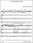 Sonate fur Violine und Orgel op. 70 (1945)