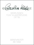 Widmungen op. 115 -funf Stucke-
