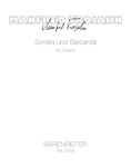 Sonata und Barcarola fur Gitarre (1988/1989)
