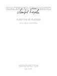 Automne et Aubade pour deux clarinettes (1992)