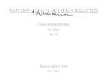zwei Invokationen op. 10 (1969)