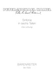 Die Lichtung (1985/1987) -Sinfonie in sechs Teilen fur groSes Orchester-