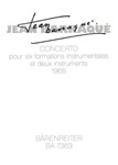 Concerto pour six formations instrumentales et deux instruments (1968)