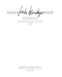 Szenerie fur Violine und Klavier (1993)