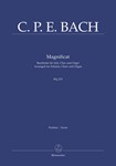 Magnificat Wq 215 (arranged for soloists (SATB) Mixed choir (SATB) and organ)