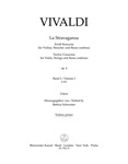 La Stravaganza op. 4 -Zwolf Konzerte for Violine, Streicher und Basso continuo- (Band I: I-VI)