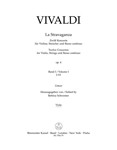 La Stravaganza op. 4 -Zwolf Konzerte for Violine, Streicher und Basso continuo- (Band I: I-VI)