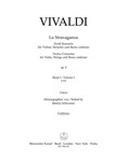 La Stravaganza op. 4 -Twelve Concertos for Violin, Strings and Basso continuo- (Volume I: Concertos