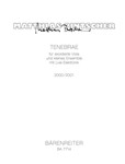 Tenebrae fur skordierte Viola und kleines Ensemble mit Live-Elektronik (2000/2001)