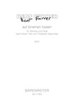 auf tonernen Fuessen for voice and flute