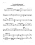 Première Rhapsodie for Orchestra with Solo Clarinet in B-flat