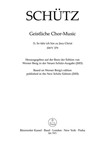 So fahr ich hin zu Jesu Christ SWV 379 -Motet- (No. 11 from "Geistliche Chor-Music")