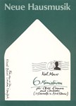 sechs Miniaturen fur Oboe d'amore und Cembalo oder fur Klarinette in A und Klavier op. 62/2 (1974)