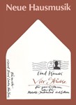 vier Stucke (aus "Hausmusik" op. 172 (1959))