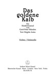 Das goldene Kalb -Ein Kindermusical-