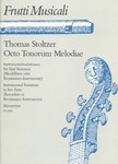 Octo Tonorum Melodiae fur recorder, Renaissance- oder andere Instrumente -funfstimmige Instrumentals