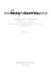 Adagio con interventi fur Flote (auch Altflote), Klarinette (auch Bassklarinette) in B, Klavier und