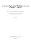 Ich will ein Reiter werden (2012) -vier songs of Kaspar Hauser for high voice and piano-