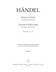 Concerto for Organ and Orchestra B-flat major op. 4/2 HWV 290