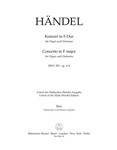 Concerto for Organ and Orchestra F major op. 4/4 HWV 292