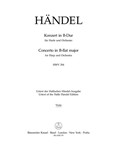 Concerto for Harp and Orchestra B-flat major op. 4/6 HWV 294
