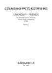 Unknown friends fur Bassklarinette, Posaune, Klavier und Schlagzeug (2003)