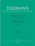 Concerto for Violin and Orchestra C major TWV 51:C2