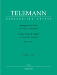 Concerto for Violin and Orchestra F major TWV 51:F2