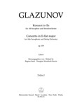 Concerto for Contralto Saxophone and String Orchestra E-flat major op. 109