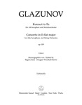 Concerto for Contralto Saxophone and String Orchestra E-flat major op. 109