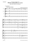 Messe solennelle (Ste Cecile) for Soloists, Choir and Orchestra