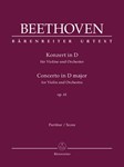 Concerto for Violin and Orchestra D major op. 61