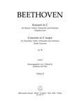 Concerto for Pianoforte, Violin, Violoncello and Orchestra C major op. 56 "Triple Concerto"
