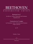 Concerto for Pianoforte, Violin, Violoncello and Orchestra C major op. 56 "Triple Concerto"
