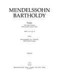 Psalm "Non noto Domine" / "Nicht unserm Namen, Herr" op. 31 MWV A 9