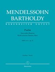 Psalm "Non noto Domine" / "Nicht unserm Namen, Herr" op. 31 MWV A 9