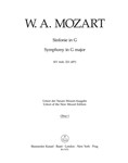 Symphony G major K. Anh. 221 (45a) -Early and late versions-