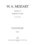 Symphony G major K. Anh. 221 (45a) -Early and late versions-