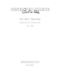 Vor dem Gewitter fur Violine solo op. 128 -Capriccio-