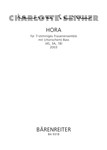 Hora fur 7-stimmiGes Frauenensemble mit (chorischem) Bass (2003)