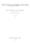 Vom Abend zum Morgen for Soprano and alto flute in G op. 62 (2004-05)