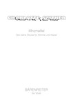 Minzmeissel (2006) -three small pieces for voice and piano-