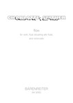flow for violin, flute (doubling alto flute) and Violoncello (2005)