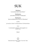 Meditation on the Old Czech Hymn "St Wenceslas" for String Orchestra op. 35a