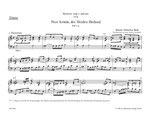 Nun komm, der Heiden Heiland BWV 61 -Cantata for the First Sunday of Advent-
