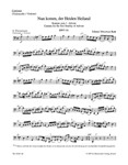Nun komm, der Heiden Heiland BWV 61 -Cantata for the First Sunday of Advent-