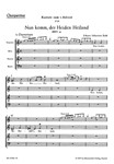 Nun komm, der Heiden Heiland BWV 61 -Cantata for the First Sunday of Advent-